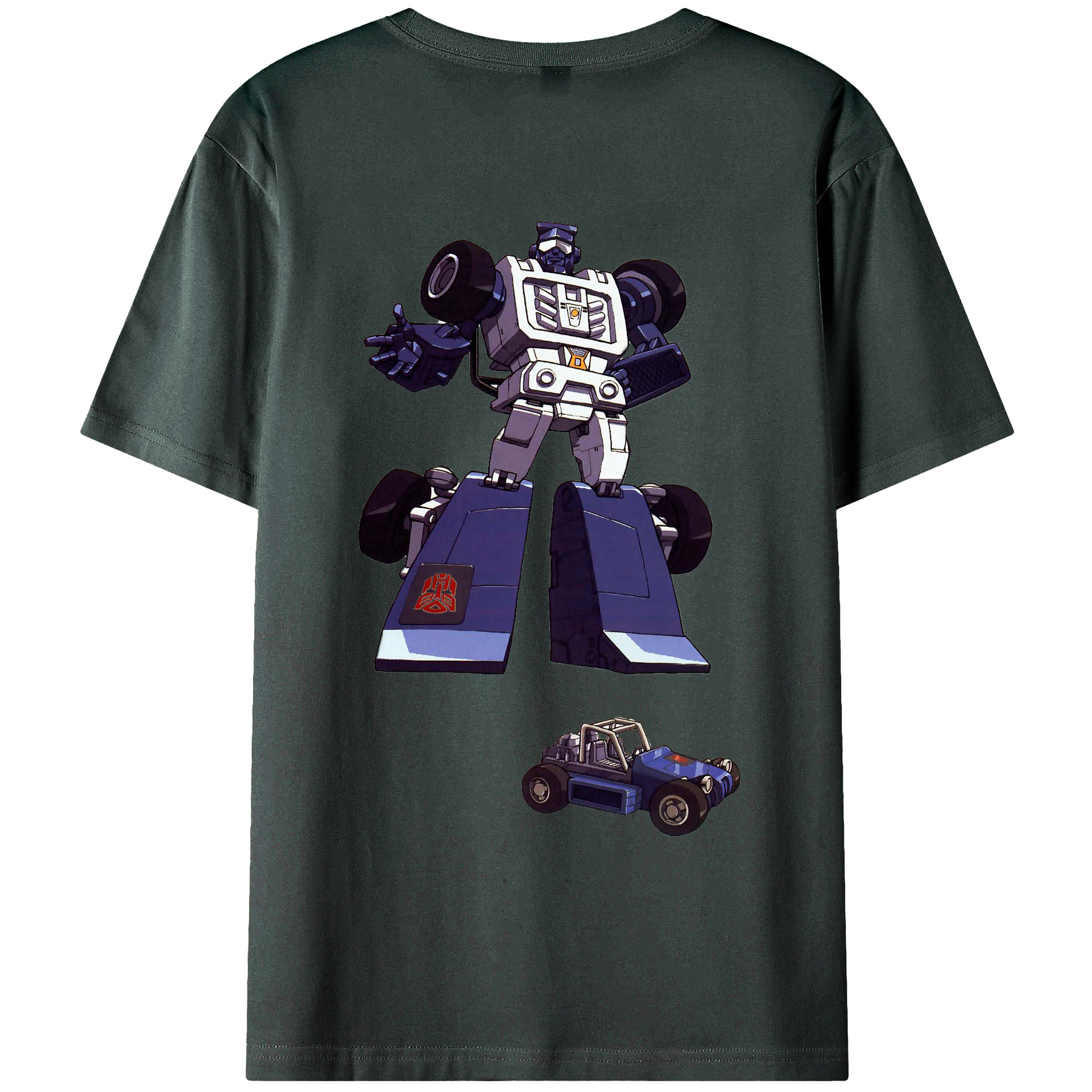 （画像用）  綿100％ メンズ半袖Tシャツ（バックプリント） 通気性